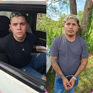 Hurtos en dos viviendas dejan dos detenidos tras persecución policial en Carapeguá - Nacionales - ABC Color