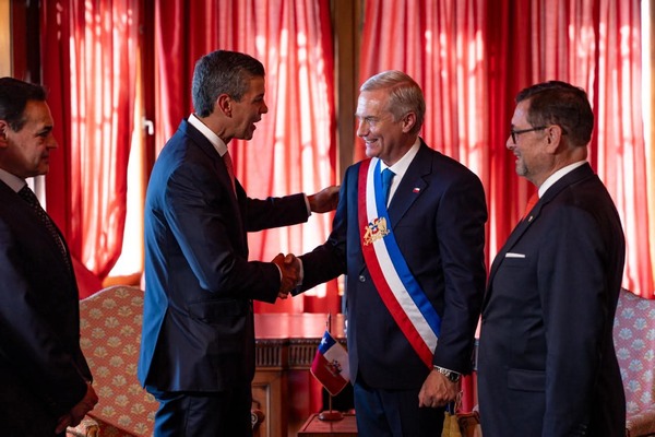 Popular / Santi Peña acompañó a nuevo presi trasandino y acordaron fortalecer lazos de seguridad y comercio