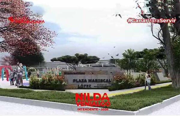 Barrio Mariscal López proyecta la revitalización total de su plaza de la mano de Nilda Venialgo | DIARIO PRIMERA PLANA