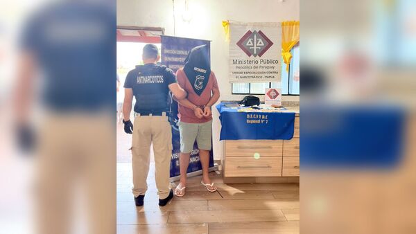 Detienen a presunto microtráficante en el barrio Parque Conavi en Encarnación