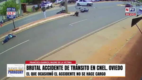 Accidente de tránsito deja a tres personas heridas e imprudente sería funcionario judicial