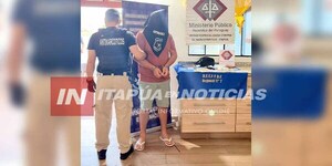 ALLANAMIENTO EN CAMBYRETÁ TERMINA CON DETENIDO Y DECOMISO DE COCAÍNA