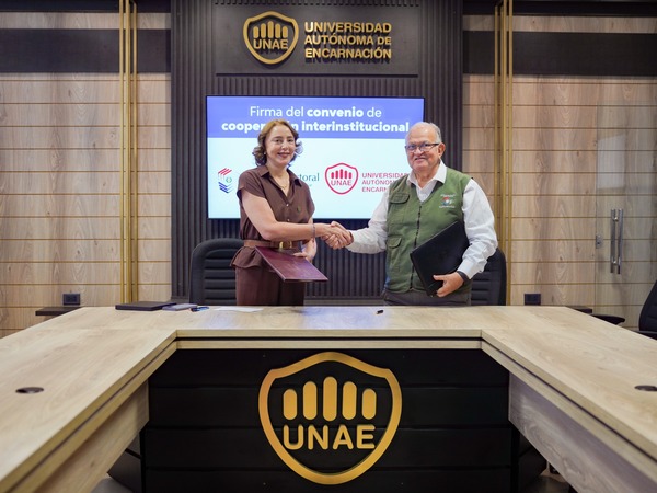 LA UNAE Y LA JUSTICIA ELECTORAL IMPULSAN ACCIONES CONJUNTAS DE FORMACIÓN Y DESARROLLO INSTITUCIONAL