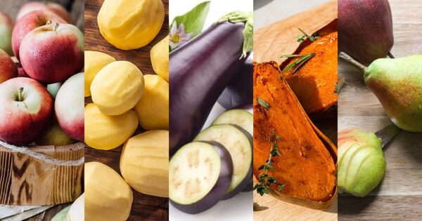 La Nación / Ocho frutas y verduras a las que no deberías quitarles la cáscara