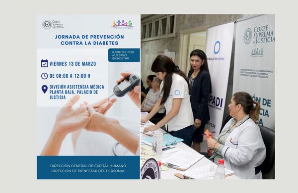 Este viernes realizarán jornada de prevención contra la diabetes
