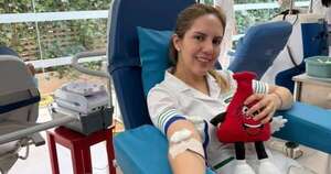 La Nación / Enfermeros del IPS donaron sangre e instaron a replicar acto voluntario