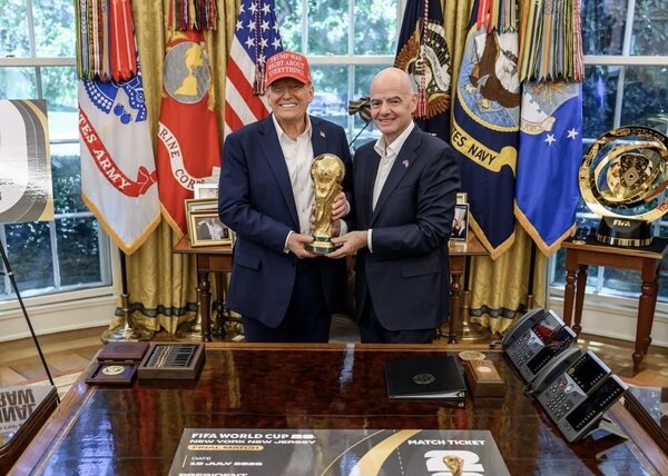 Trump dice que no es apropiado que Irán esté en el Mundial de fútbol