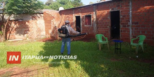 SENEPA REALIZA OPERATIVOS DE PREVENCIÓN DE DENGUE Y CHAGAS EN ITAPÚA