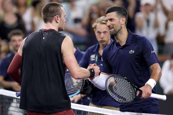 Djokovic se despide ante el campeón Draper - Tenis - ABC Color