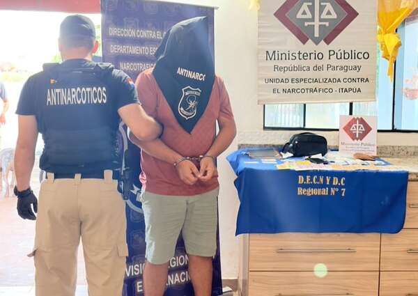 Detienen a presunto microtraficante e incautan drogas en Cambyretá - Policiales - ABC Color