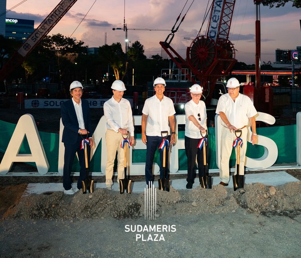 Un nuevo gigante se levanta en Asunción con la futura torre de Sudameris