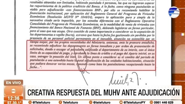 Senador “Chaqueñito” en la mira por adjudicación de vivienda social en Luque