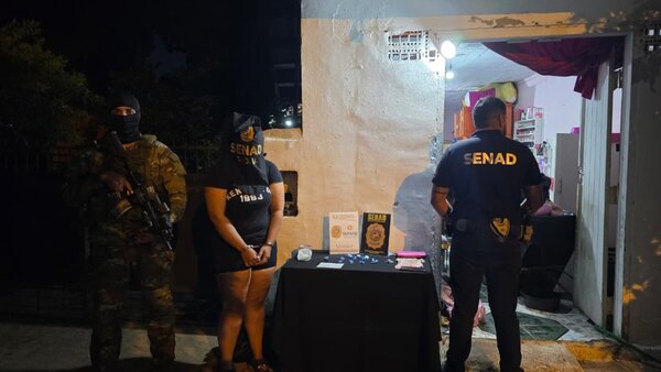 Narco-peluquera capturada: usaron perros y drones en operativo en Fernando de la Mora