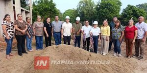 INICIARON OBRAS DE EMPEDRADO EN EL BARRIO SAN JUAN DE CAMBYRETÁ