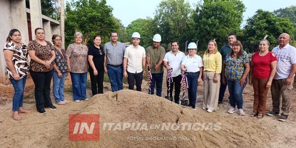INICIARON OBRAS DE EMPEDRADO EN EL BARRIO SAN JUAN DE CAMBYRETÁ