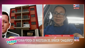 Senadora impulsará la pérdida de investidura de "Chaqueñito" tras escándalo por adjudicación de vivienda
