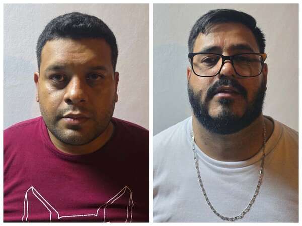 Capturan en Caacupé a dos caaguaceños con 10 kilos de cocaína  - Policiales - ABC Color
