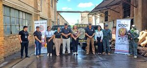 Juzgado de Garantías ordena incineración de 1.180 kg de supuesta marihuana en Pilar