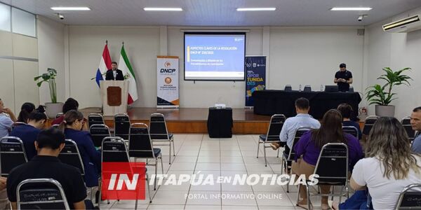 SE REALIZÓ IMPORTANTE CAPACITACIÓN EE “GOBERNANZA EFECTIVA” EN LA GOBERNACIÓN