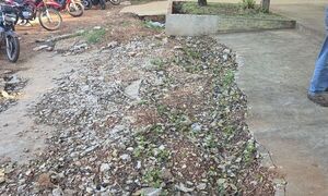 Bache frente al Hospital Regional de Concepción pone en riesgo a transeúntes - Concepción al Día