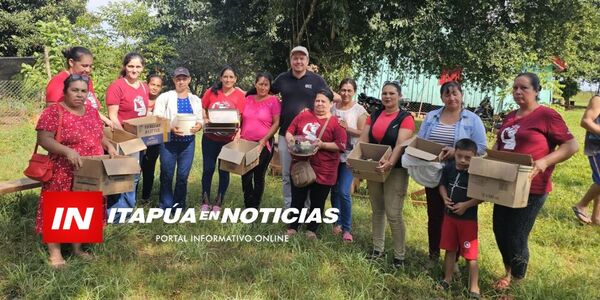 MÁS DE 300 FAMILIAS RECIBEN POLLITOS PARA FORTALECER LA PRODUCCIÓN FAMILIAR EN HOHENAU