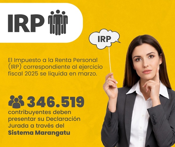 Más de 346.000 contribuyentes deben presentar este mes la liquidación del IRP