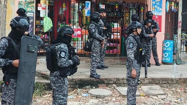 Fuerte despliegue policial y controles de seguridad en zona donde fue capturado Marset