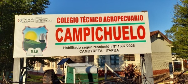 Destacan funcionamiento del primer Colegio Técnico Agropecuario de Cambyretá
