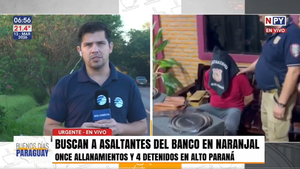 Desarticulan banda vinculada al asalto en Naranjal: cinco detenidos y evidencias incautadas en Itapúa