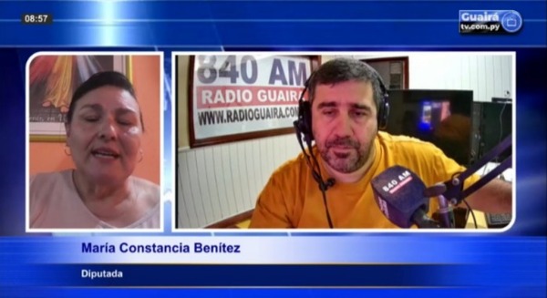 MARÍA CONSTANCIA BENÍTEZ: «EL GOBERNADOR NO LE QUIERE A VILLARRICA»