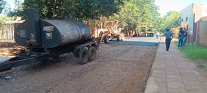 Encarnación inicia pavimentación asfáltica en 15 cuadras de la ciudad