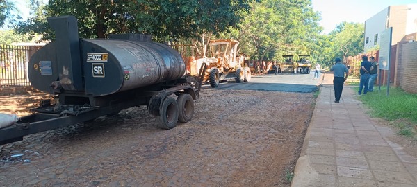 Encarnación inicia pavimentación asfáltica en 15 cuadras de la ciudad