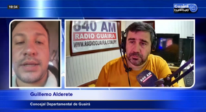 GUILLERMO ALDERETE LE PIDIÓ AL GOBERNADOR ESPERAR Y NO LLEVAR LA CONSTRUCCIÓN DEL POLIDEPORTIVO A OTRO DISTRITO