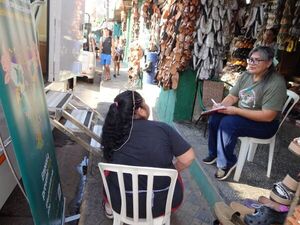 Jornada de salud integral femenina en el Mercado Municipal N.° 4 de Asunción