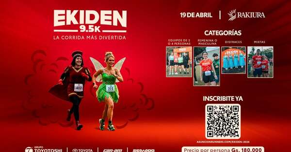 La Nación / Ekiden 9,5K: vuelve la tradicional carrera de postas con su novena edición