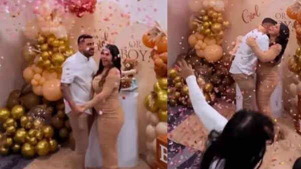 Suegra quiso colarse en la revelación de sexo, pero los invitados no la dejaron