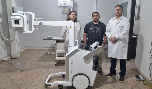 Nuevo equipo de radiografía digital portátil fortalece atención a asegurados en IPS de Pedro J. Caballero - ADN Digital