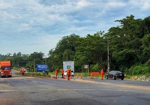 Avanza proceso de ampliación de la ruta PY01 con trabajos de conservación vial