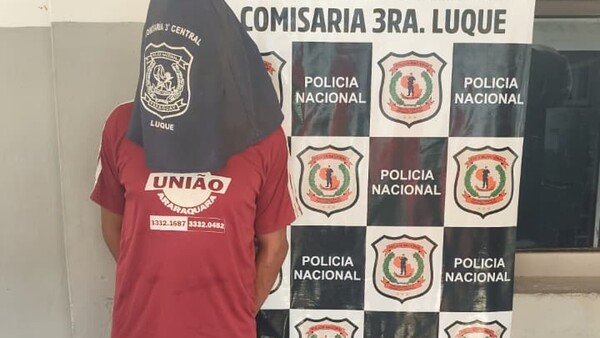 Se manoseó frente a dos hermanas en un súper de Luque y lo detuvieron
