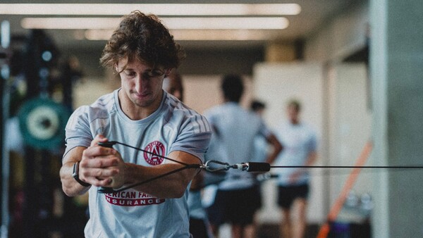 Matías Galarza: "Ayuda mucho tener a Miguel aquí"