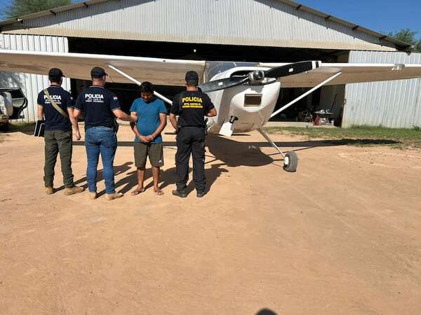 Cae boliviano con supuesta “narcoavioneta” recién pintada - Policiales - ABC Color