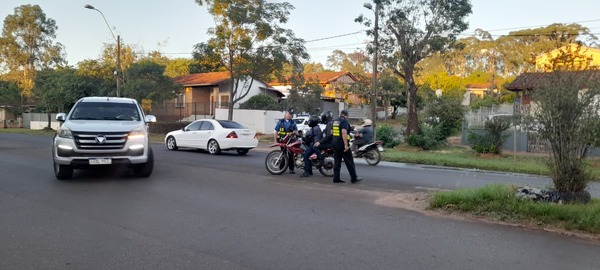 Controles de tránsito dejan 10 vehículos demorados en Encarnación