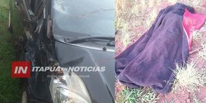 PEATÓN MUERE TRAS SER ATROPELLADO SOBRE LA RUTA PY06 EN OBLIGADO