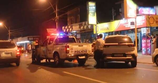 La Nación / Ñemby: violento choque sobre ruta PY01 dejó un fallecido