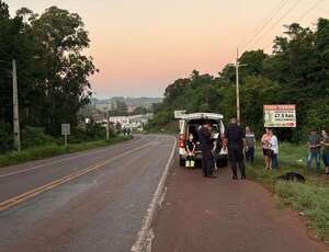 Peatón murió atropellado sobre Ruta PY06 en Obligado - Policiales - ABC Color