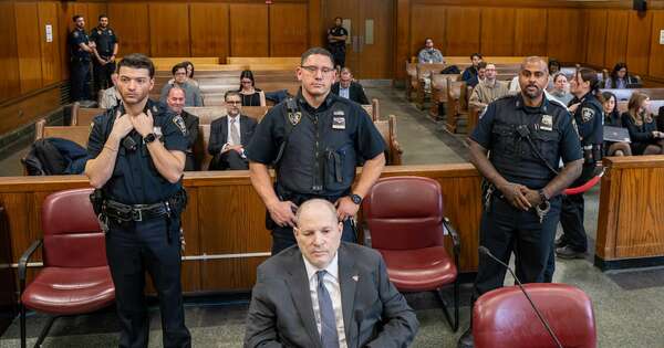 La Nación / La prisión es un “infierno”, afirma el oscarizado exproductor Harvey Weinstein