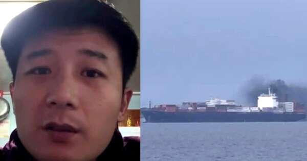 La Nación / Un marinero relata su día a día en su barco atrapado en el Golfo