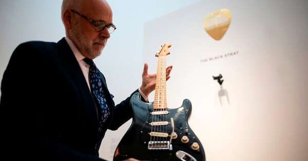 La Nación / Guitarra de Pink Floyd vendida por precio récord de USD 15 millones