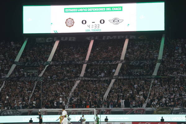 La 79, la barra de Olimpia, ausente contra Recoleta