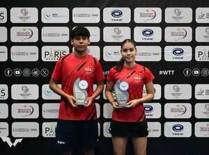 Tenis de mesa: Paraguayos brillan en el WTT Youth Contender Asunción - Polideportivo - ABC Color